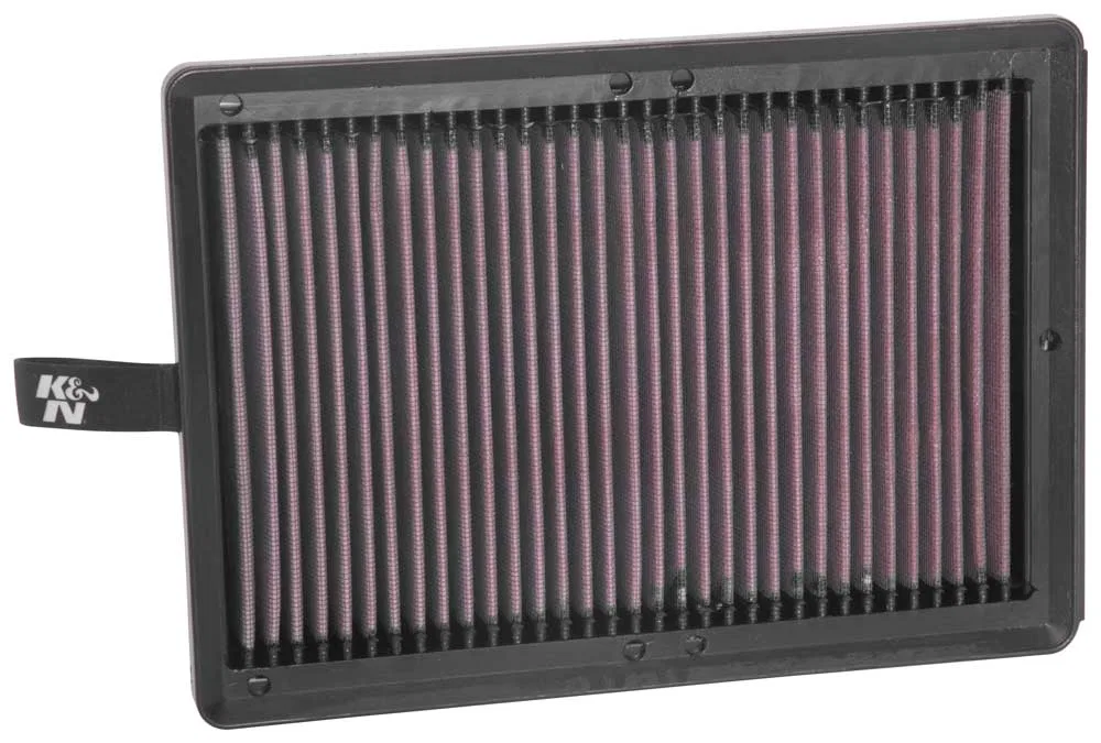 33-5046 – K&N FILTER Air Filter, Washable Red Cotton Gauze Panel - view 2